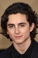 Timothee Chalamet The actor poster of Timothee Chalamet