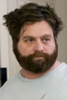 Zach Galifianakis The actor poster of Zach Galifianakis