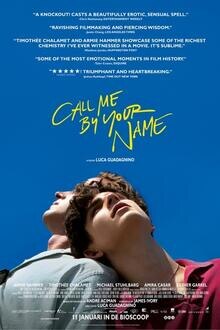 Call me by Your Name Filmposter van Call me by Your Name