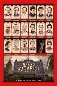 Zilverscherm: The Grand Budapest Hotel Filmposter van Zilverscherm: The Grand Budapest Hotel