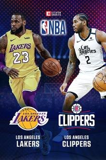 NBA: Los Angeles Lakers - LA Clippers Filmposter van NBA: Los Angeles Lakers - LA Clippers