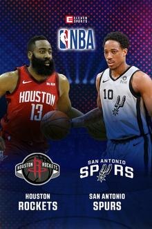 NBA: Houston Rockets - San Antonio Spurs Filmposter van NBA: Houston Rockets - San Antonio Spurs