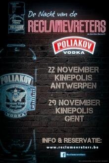 De Poliakov Nacht van de Reclamevreters 2018 Filmposter van De Poliakov Nacht van de Reclamevreters 2018
