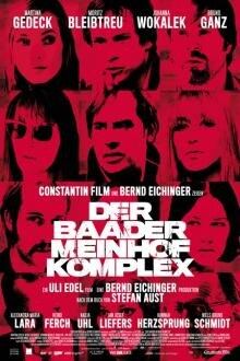 DER BAADER MEINHOF KOMPLEX Filmposter van DER BAADER MEINHOF KOMPLEX