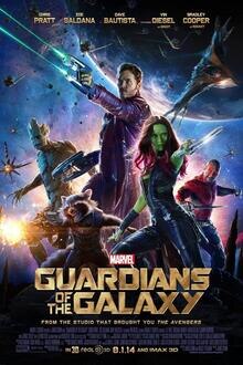 Guardians of the Galaxy Filmposter van Guardians of the Galaxy