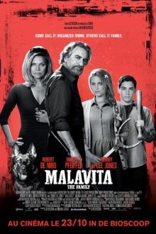 Filmquiz: Avant-première Malavita Filmposter van Filmquiz: Avant-première Malavita